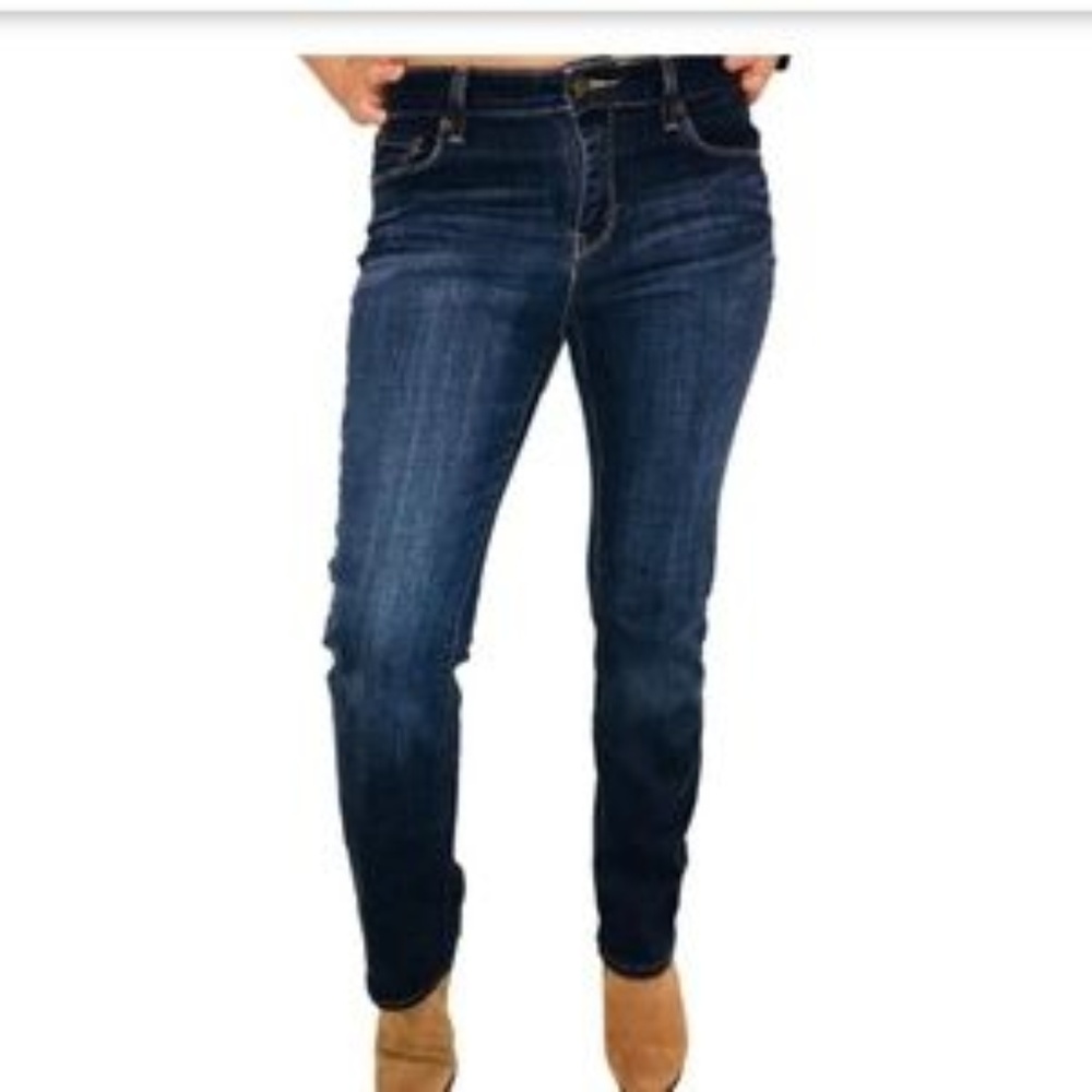 Ladies DENIZEN BY LEVI'S Jeans Straight Leg Medium - Picture 8 of 8